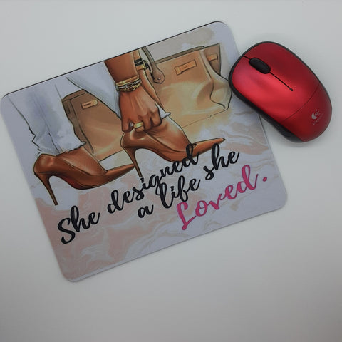 'Life She Loved' Mouse Pad